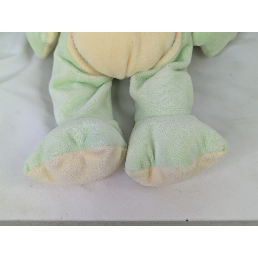 Carters Just One Year Green Frog Plush 11 Inch Kids Preferred Stuffed Animal Toy - Picture 4 of 8